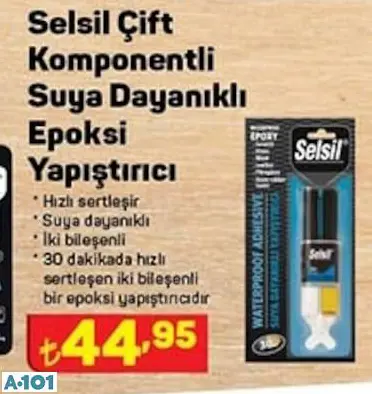 SUYA DAYANIKLI EPOKSİ YAPIŞTIRICI SUYA DAYANIKLI EPOKSİ YAPIŞTIRICI